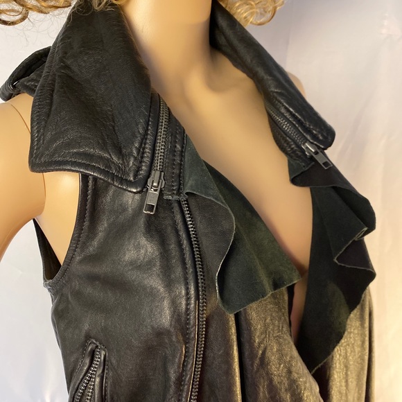 RARE*All Saints Gilet Manu Vest * River Song SA. - Picture 3 of 8